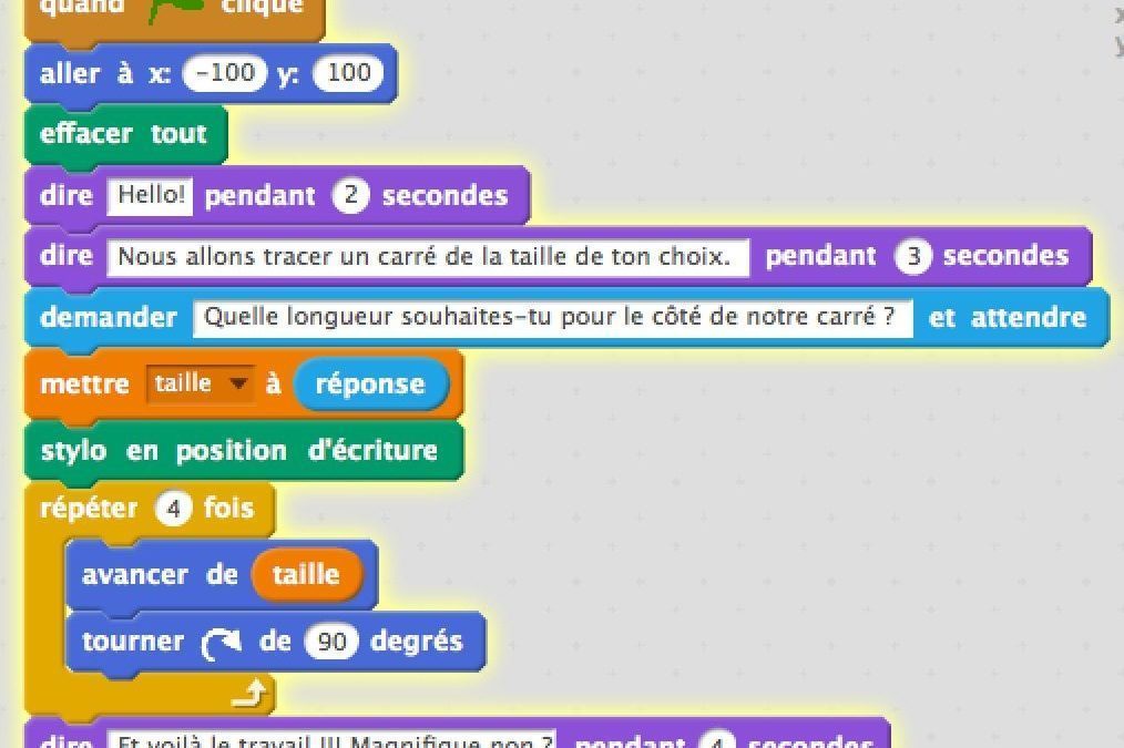 Séance 3 – utilisation des variables sur Scratch