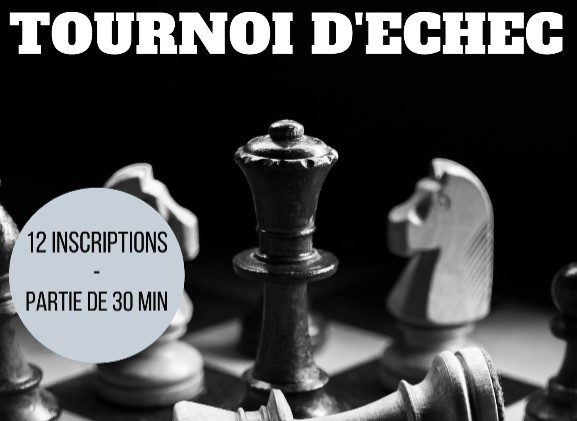 TOURNOI D’ECHECS