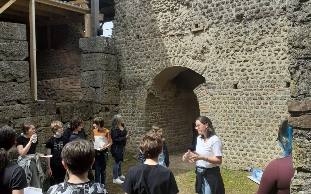 VISITE DES THERMES DE CASSINOMAGUS