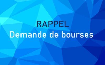 RAPPEL campagne de demande de bourses de collège