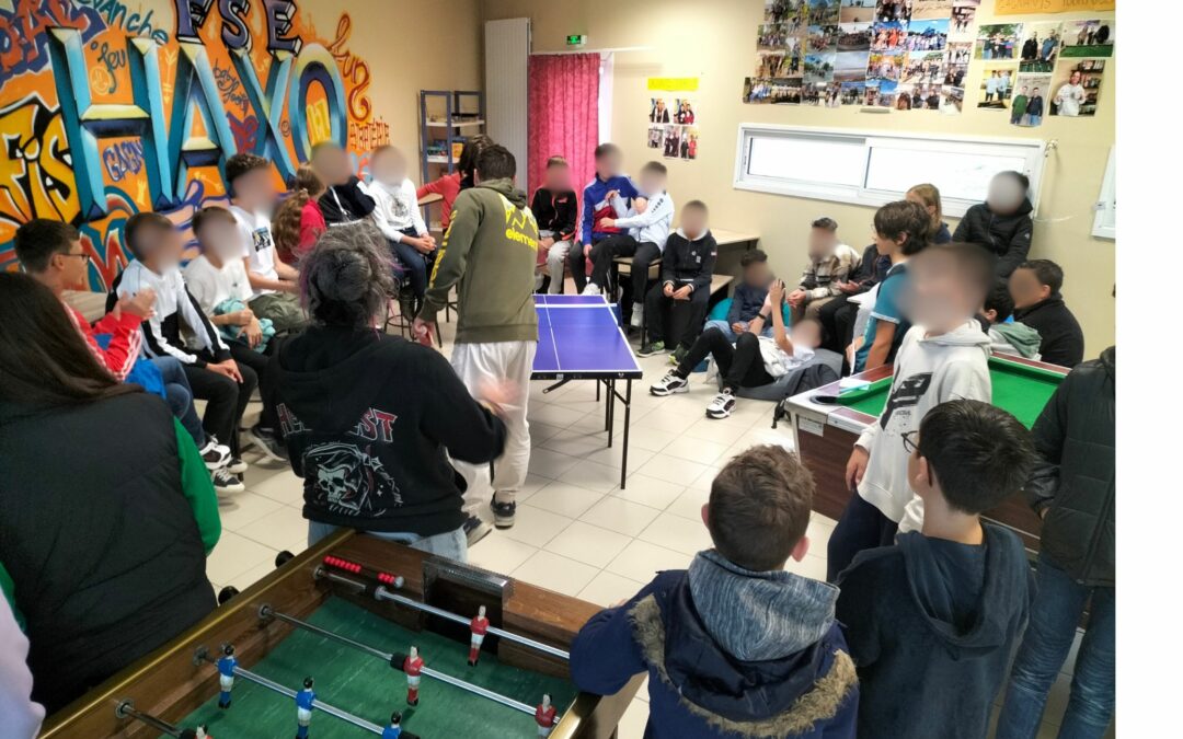 Le tournoi de Ping-Pong